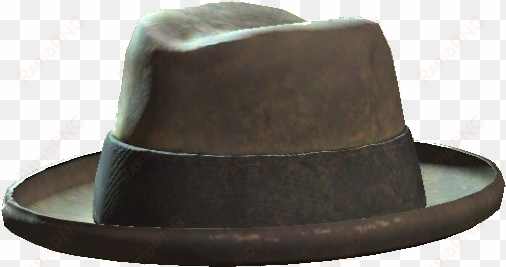 crumpled fedora - fallout 4 formal hats