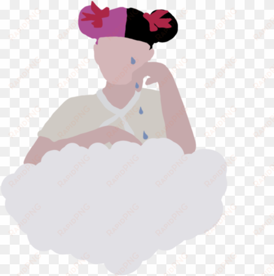 crybaby cloud by grungevizi on deviantart png free - melanie martinez cry baby png