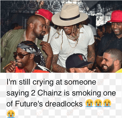 crying, future, and haircut - funny future rapper memes