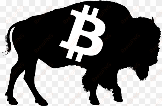 crypto buffalo - buffalo silhouette png