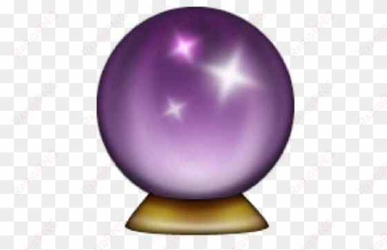 crystal ball emoji png clip art free library - crystal ball emoji png