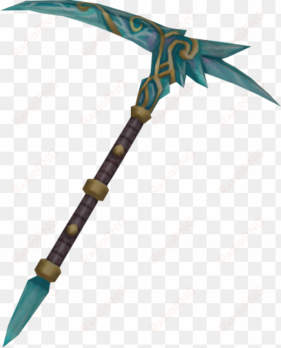 crystal pickaxe - pickaxe weapon