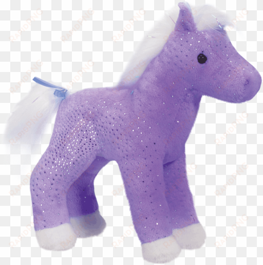 crystal sparkle purple house - cuddle toys 1143 18 cm tall crystal purple sparkle