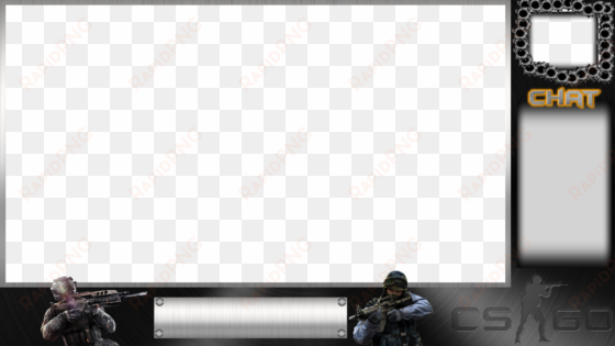 csgo3 - stream overlay with chat no facecam
