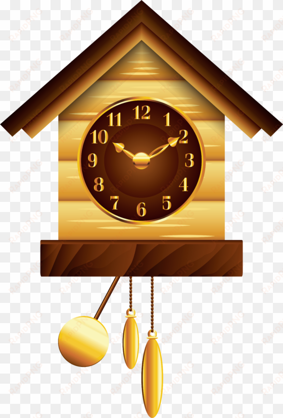 Cuckoo Clock Png Clip Art - Часы Кукушка Gif Анимация transparent png image