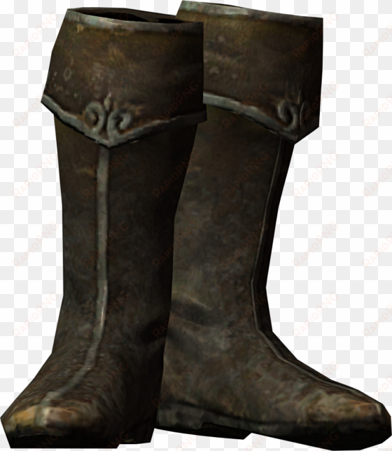 cuffed boots - skyrim cuffed boots