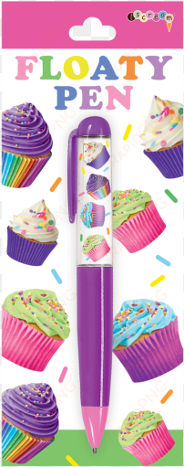 cupcake floaty pen - iscream fun floaties 'colorful cupcakes' ball point