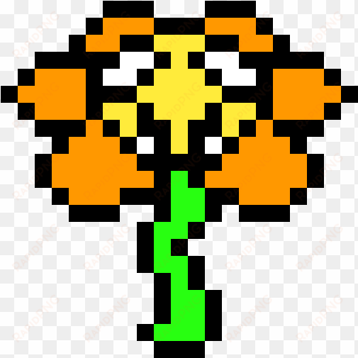 cuphead flower boss - flowey the flower sprite