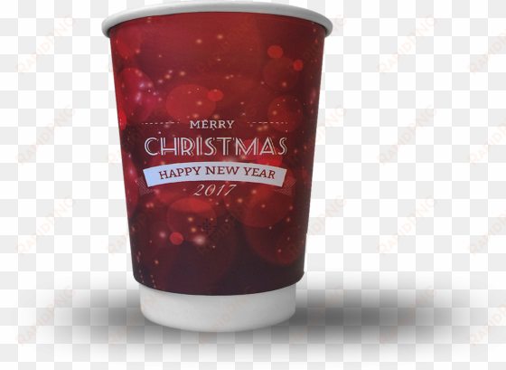 cupprint double wall cup 12oz xmas rotradoslaw kuzior2017 - cranberry juice