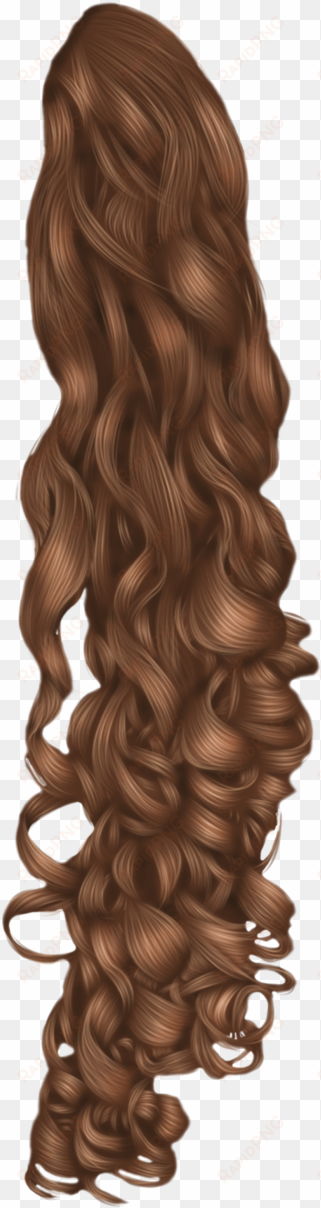 curly pony tail by ~hellonlegs on deviantart - lace wig