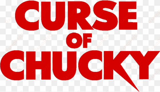 curse of chucky logo - chucky
