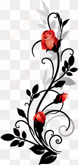 curtido curtir compartilhar - decorative flower designs border