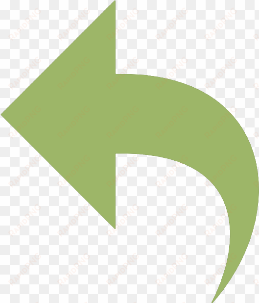 curve arrow pointing to the left 318 - curved arrow