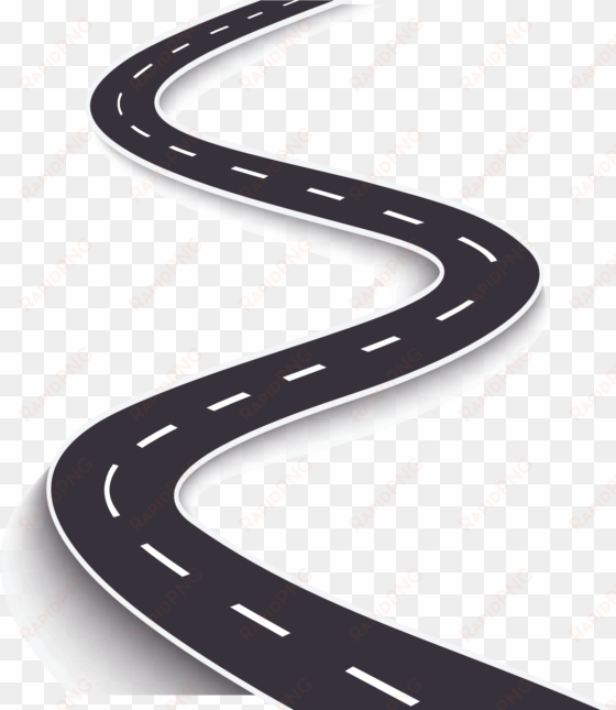 curvy road png image royalty free download - transparent cartoon windy road