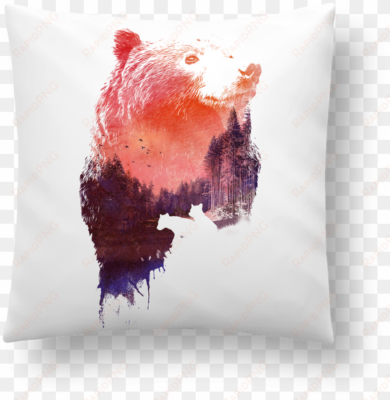 cushion synthetic soft 45 x 45 cm love forever by robertfarkas - robert farkas - love forever canvas