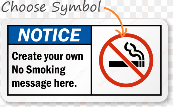 custom ansi notice sign - caution (ansi): your warning message here., engineer