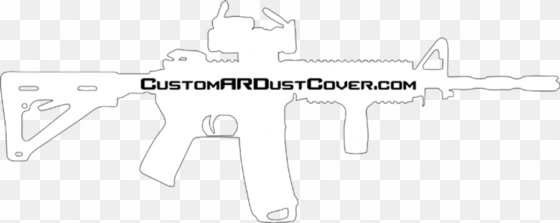 Custom Ar Dust Covers - Ar 15 Stickers Decals transparent png image