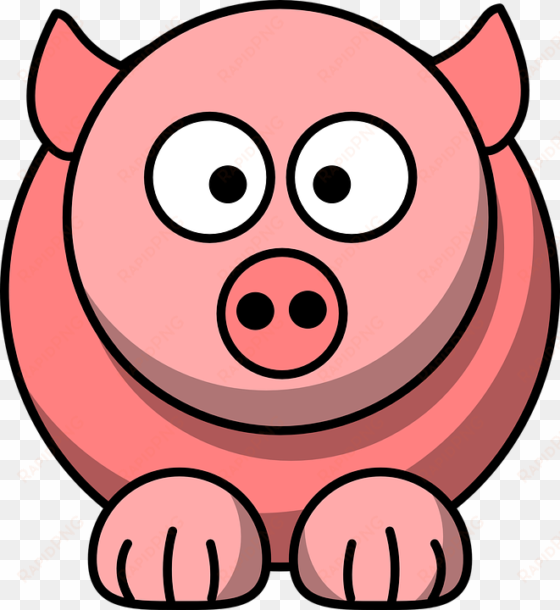 Custom Pink Pig Cartoon Throw Blanket transparent png image