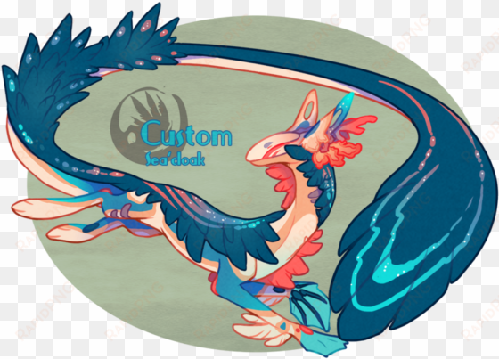 custom sea'cloak by mahohaku on deviantart - legendary creature