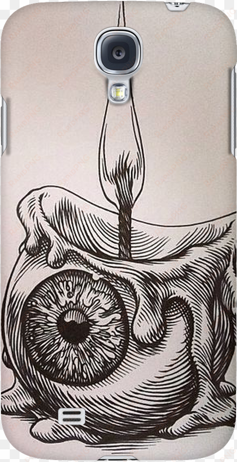 custom slim eye candle phone case-crown mobile - cool and fun things to draw