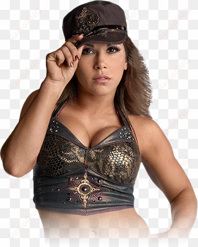 custom wrestler picture - mickie james svr 2011 attire