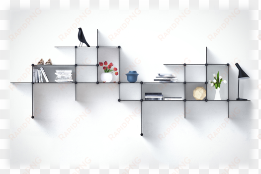 customizable up the wall shelves from bent hansen - ceiling lights dyuk dybling creative living room bedroom