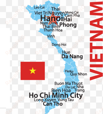 Cut And Sew Vietnam - Vietnam Map Good Quality transparent png image