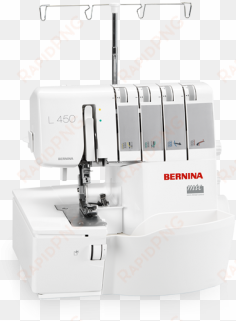 cut, sew and finish in a single step - bernina l450