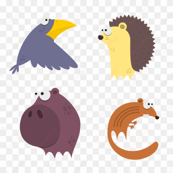 cute animals vector set - cute animals vector png