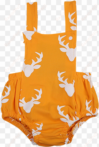 cute baby deer playsuit - romper suit