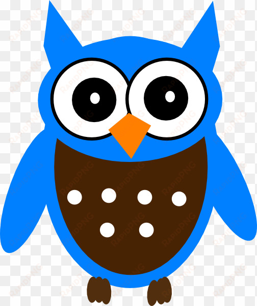 cute blue owl svg clip arts 504 x 599 px