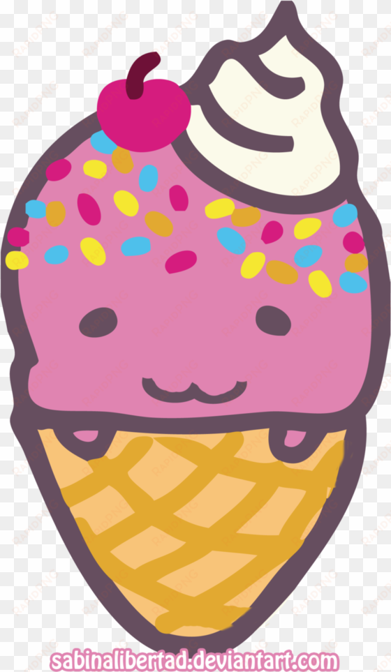 cute ice cream background - ice cream