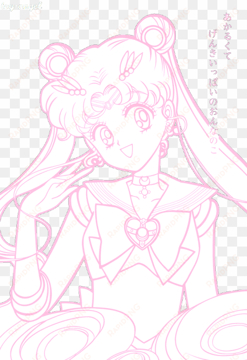 cute mine kawaii edit manga myedit pink pastel babe - sailor moon pink manga