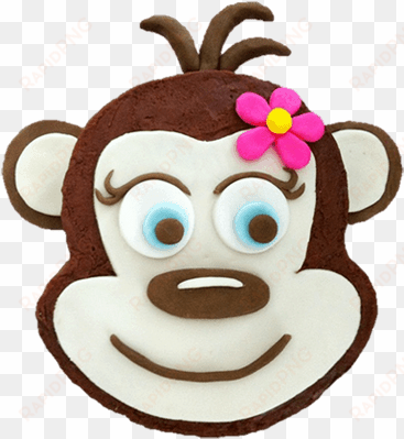 cute monkey babe wo - cake