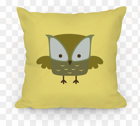 cute owl pillow - pillow