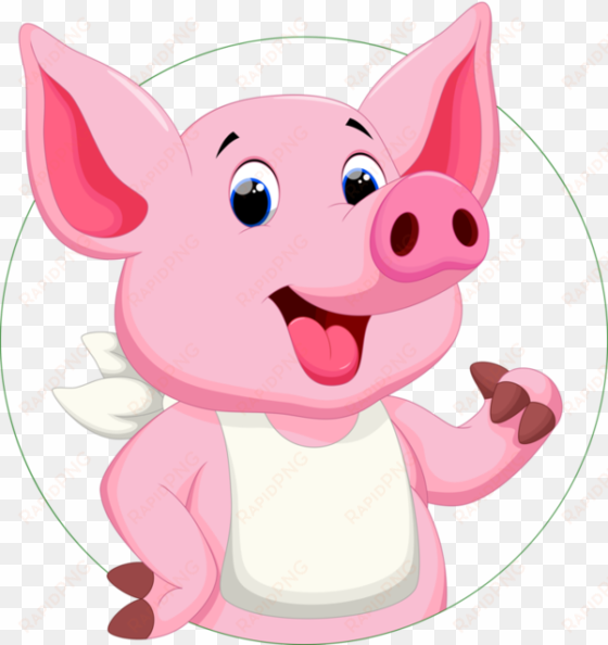 cute piggy banks clipart - pig clipart art