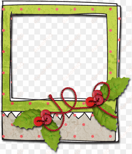 cute polaroid frame png - polaroid frame christmas transparent background