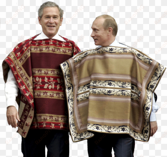 cutout - george w bush poncho video