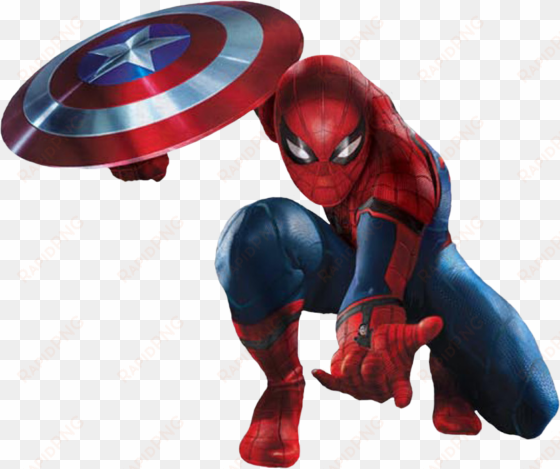 cw spider-man shield promo - spiderman civil war promo art