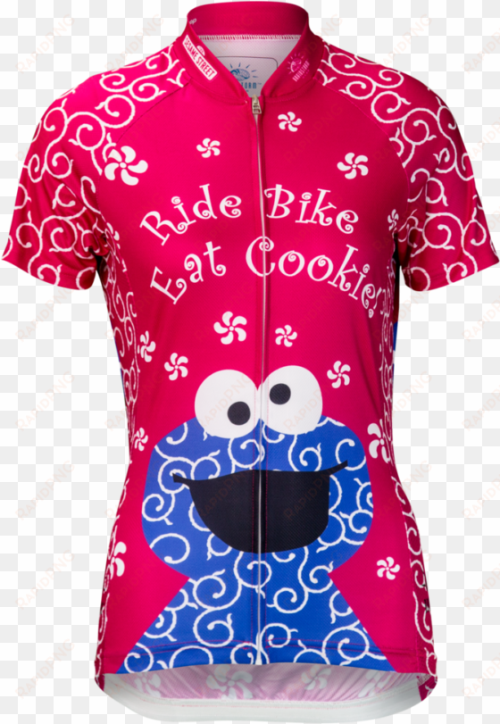 cycling jersey cookie monster women uk