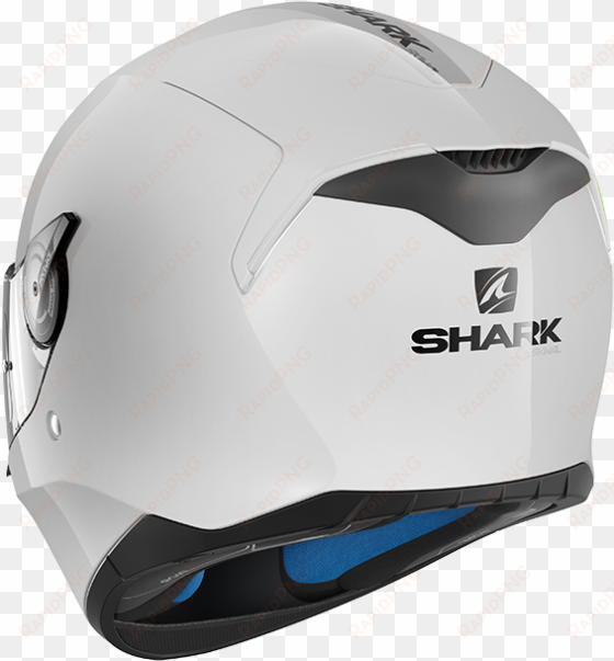 d-skwal - shark skwal helmet blank whu white l mens motorcycle