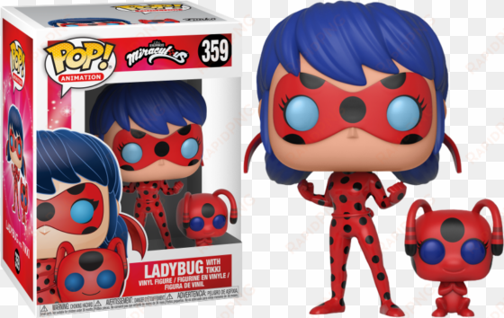 תמונה של miraculous ladybug with tikki pop - funko pop miraculous ladybug