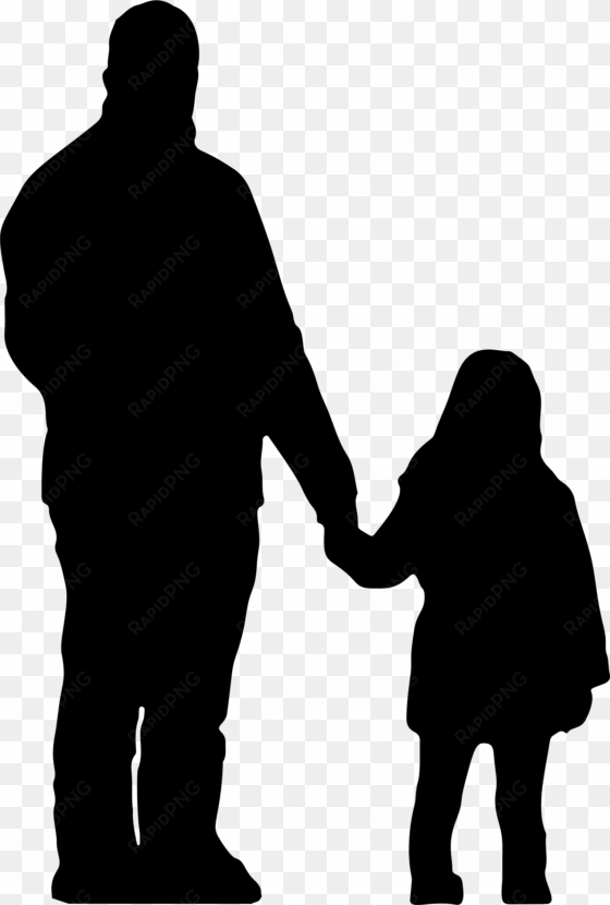 dad and son fishing silhouette png - father and daughter png
