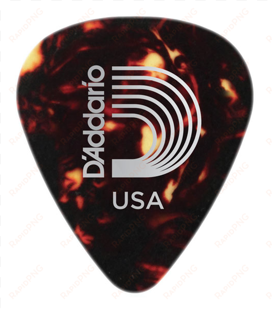 daddario pick - planet waves 1csh7-100 celluloid shell picks - 100