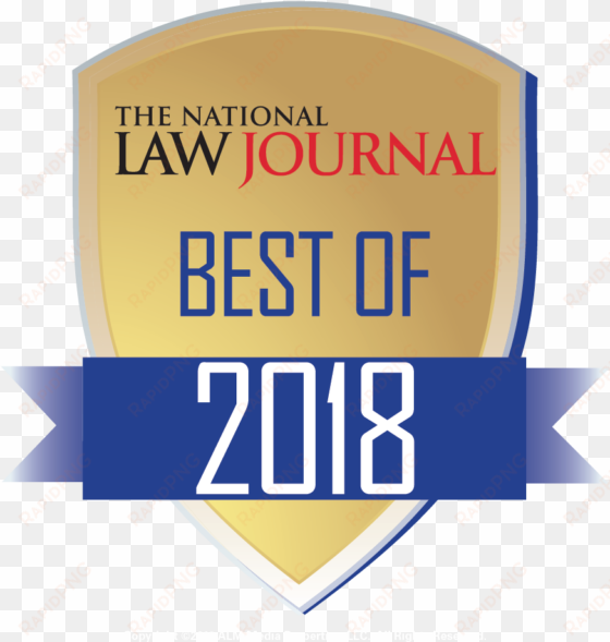 daily business review - national law journal best of 2018
