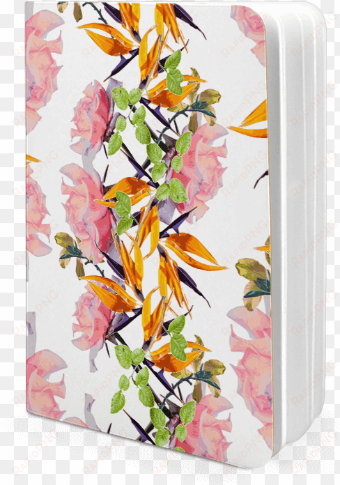 dailyobjects lush watercolor florals a5 notebook plain - bouquet