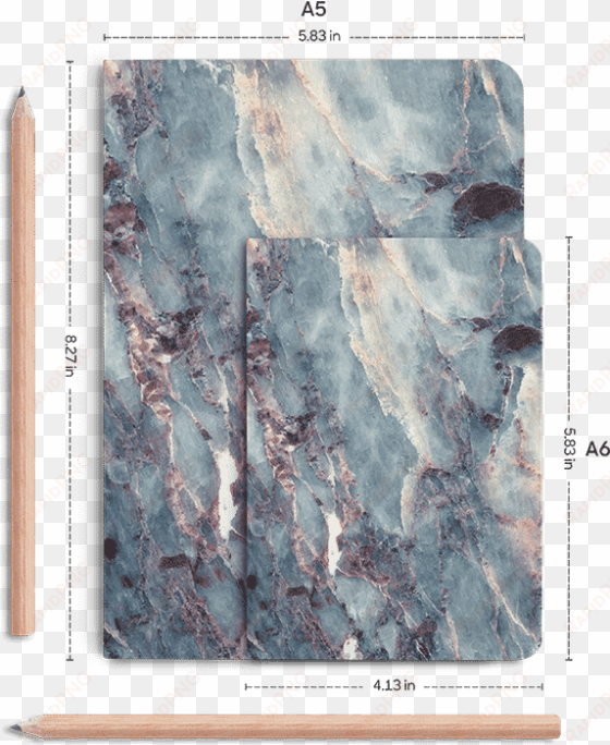 Dailyobjects Marble Art A5 Notebook Plain Buy Online - Paper transparent png image