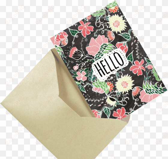 dailyobjects pastel preppy flowers hello typography - hello floral softcover notebook lined pages: sbc261l
