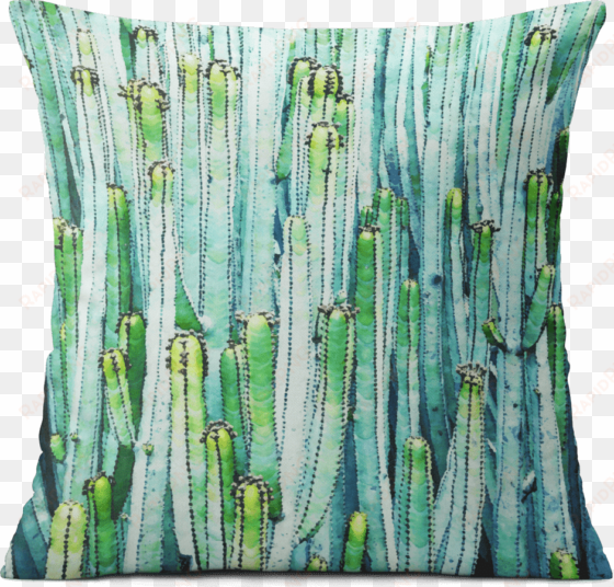 dailyobjects watercolor cactus 12" cushion cover buy - watercolor painting