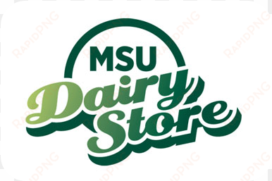 dairy store logo - msu dairy store